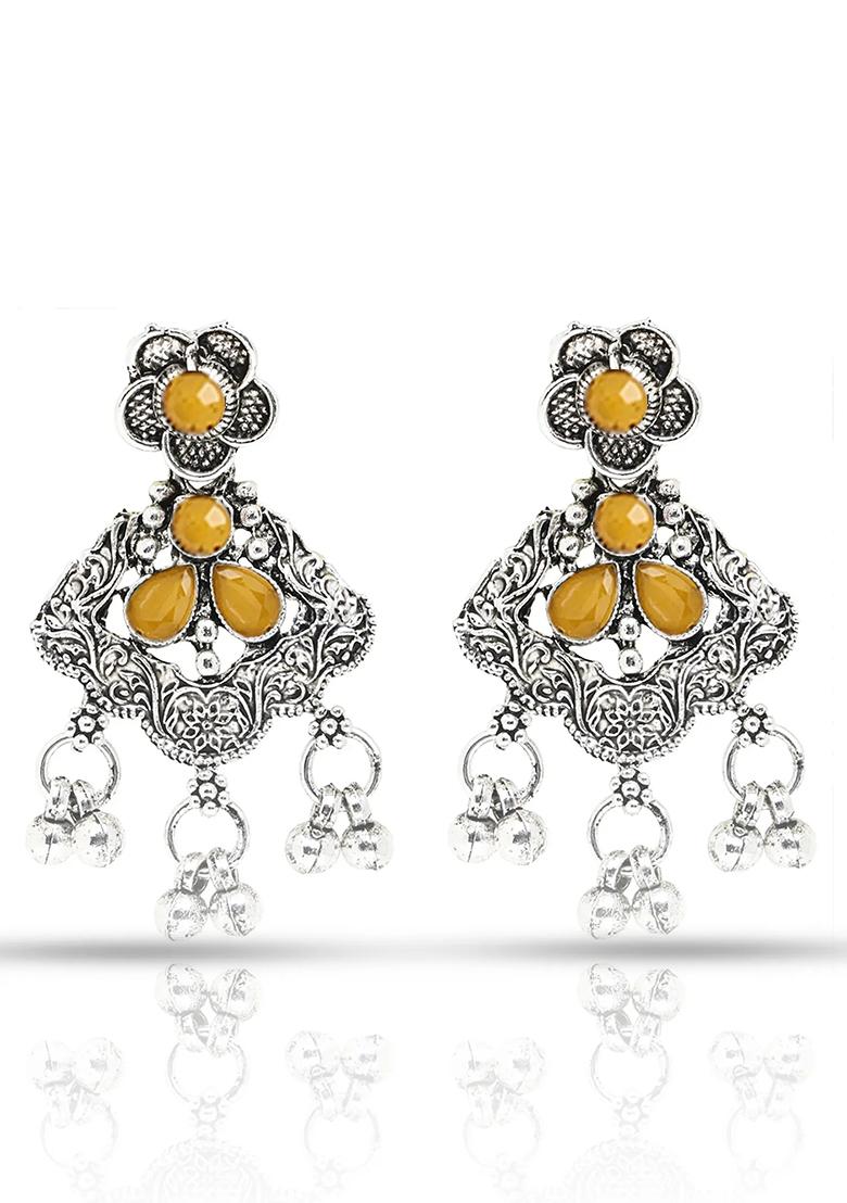 Gs Yellow V Long Necklace