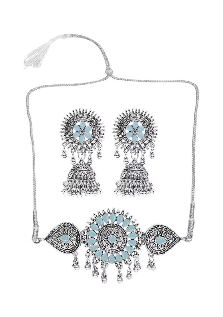 Gs Blue Chakri Necklace