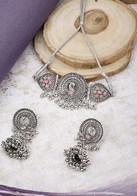 Gs Peacock Pink Choker