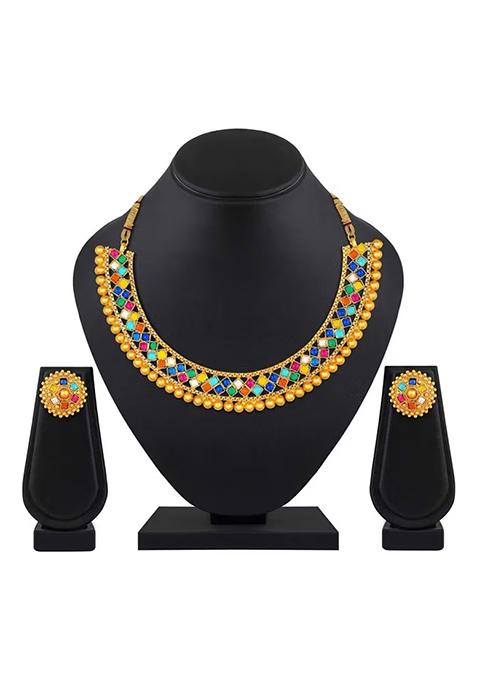 Multi Metallic Choker