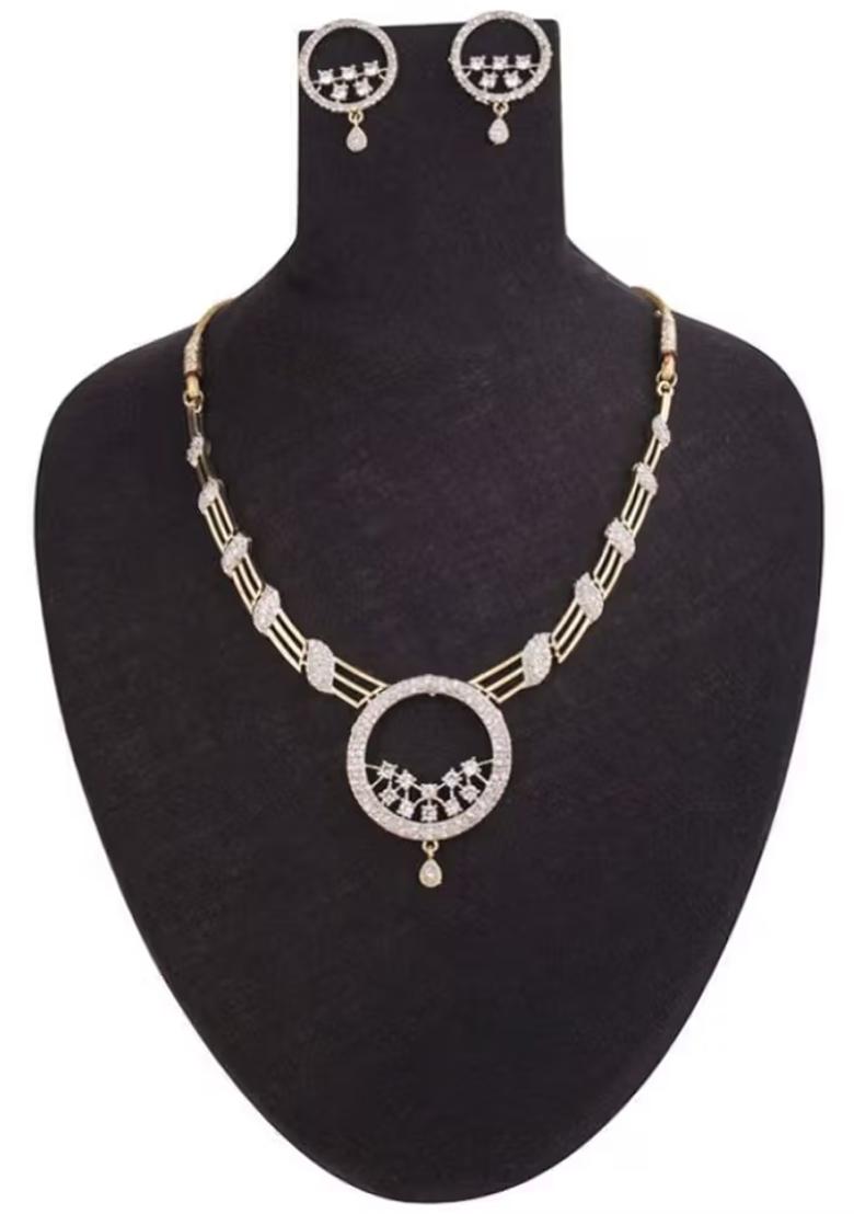 Ad Big Round Necklace Set