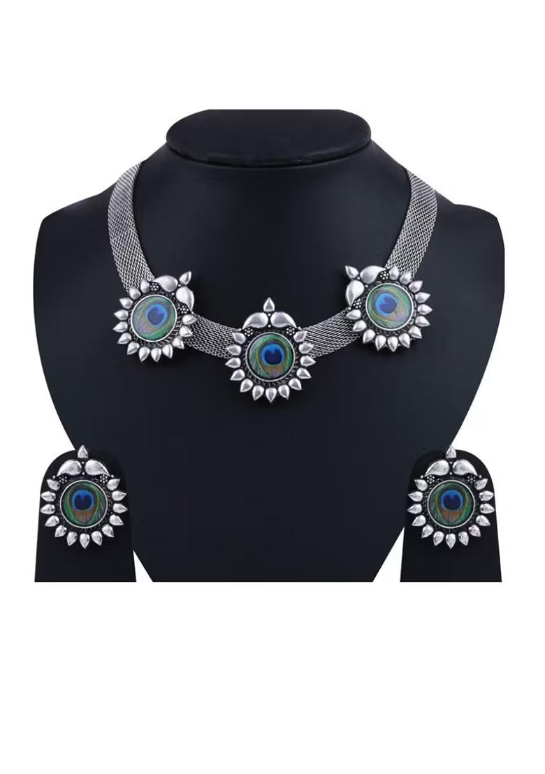 3 Peacock Choker