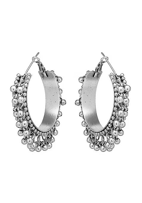 Ghunghroo Choker With Bracelet Bali And Ring