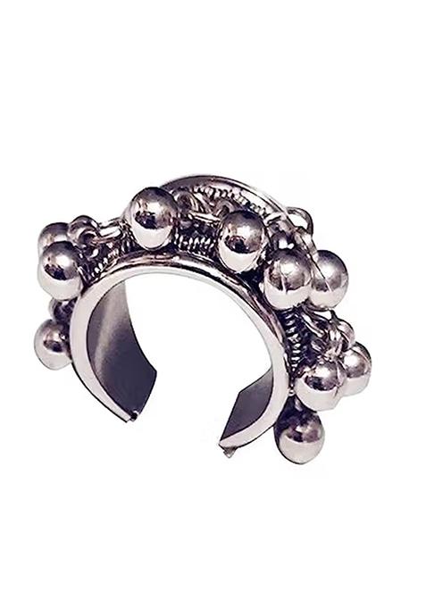 Ghunghroo Choker With Bracelet Bali And Ring