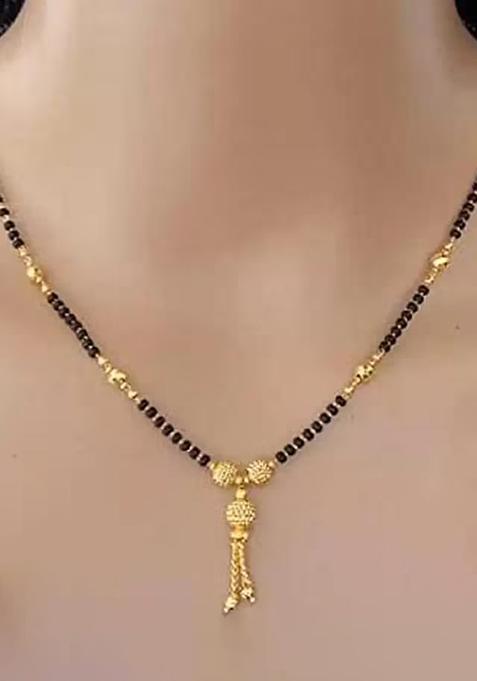Multi Copper Mangalsutra With Leaf Mangalsutra