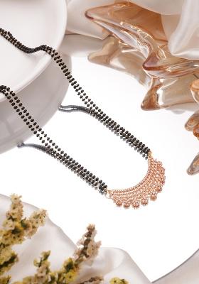 Rose Gold Plated Mangalsutra