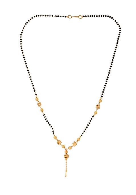 Traditional Gold Plated Double Strand Mangal Sutra