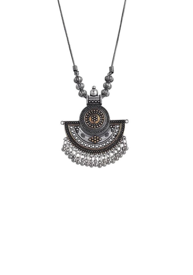 Minimal Oxidised Necklace