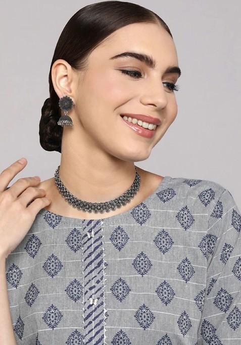 Silver Plated Jewellary Set