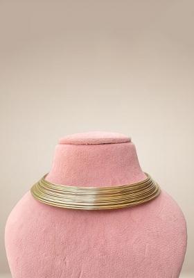 Minimal Golden Hasli Choker