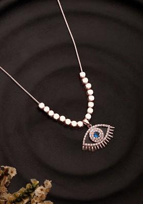 Rose Gold Plated Cubic Zirconia Chain