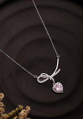 Silver Plated Cubic Zirconia Chain