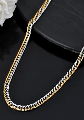 Men Dual Plated Stainless Steel Fashionable Chain
