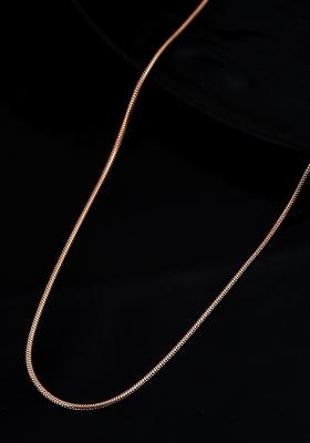 Copper Gold Plated Minimal Chain For Men