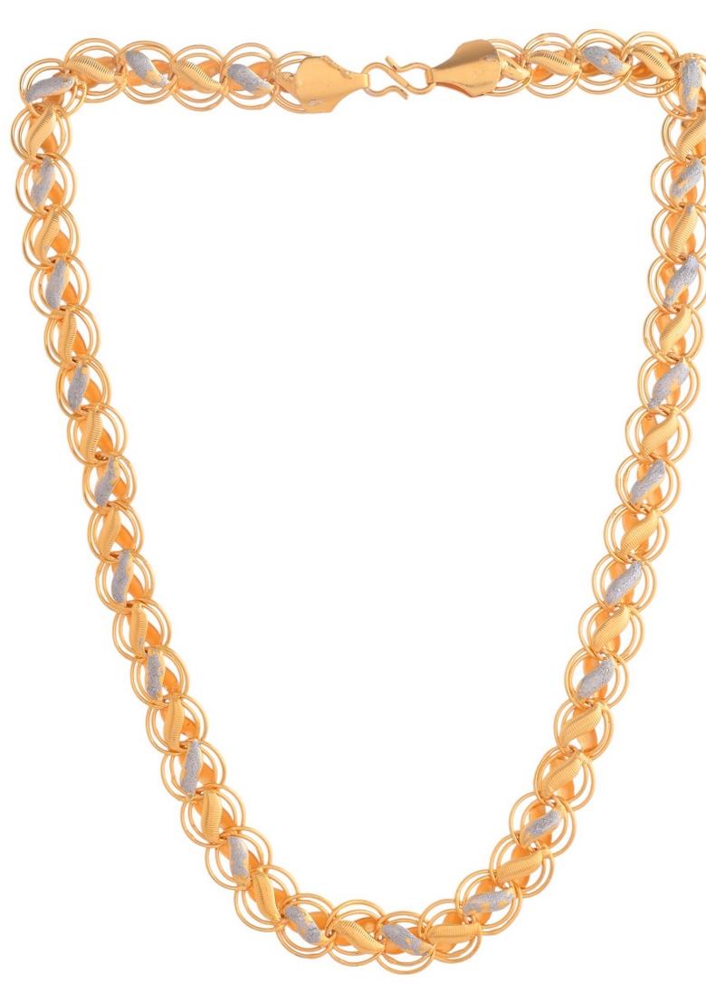 Men Dual Plated Designer Chain