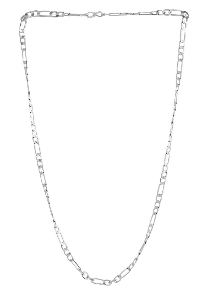 Mensilver Plated Linked Chain