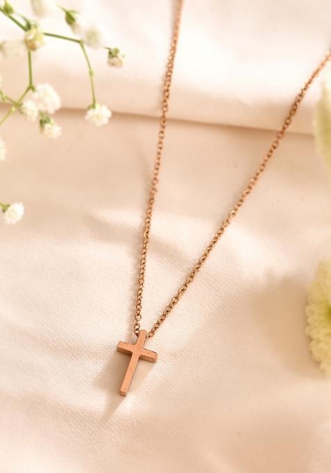 Rose Gold Stainless Steel Beads Chain
