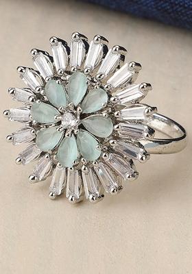 Pink American Diamond Ring