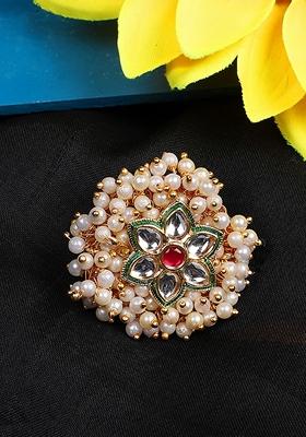 Multicolor Pearl Ring