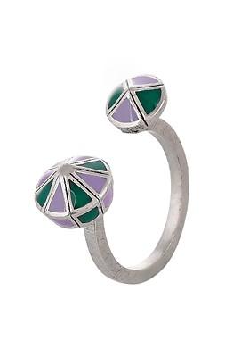 Silver Plated Rhodium Plated Ring