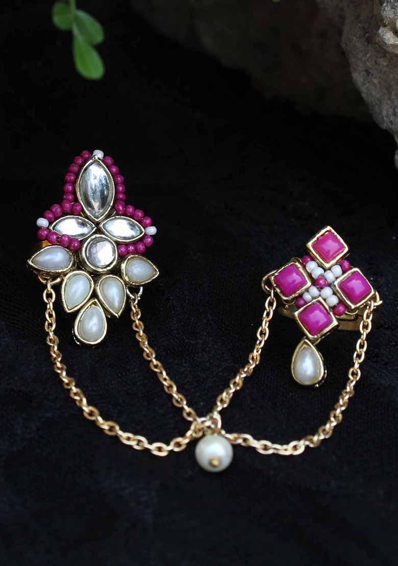 Pink Elegant Mulberry Ring