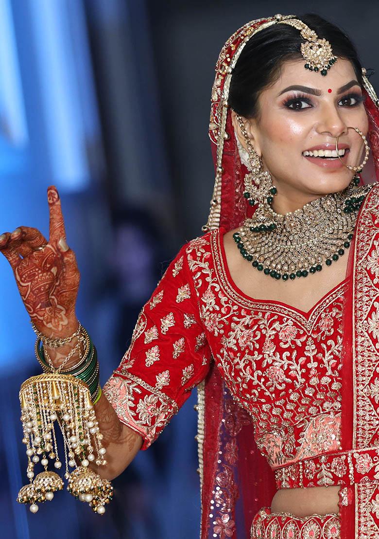 Gold Mini Green Symmetry Kaleere