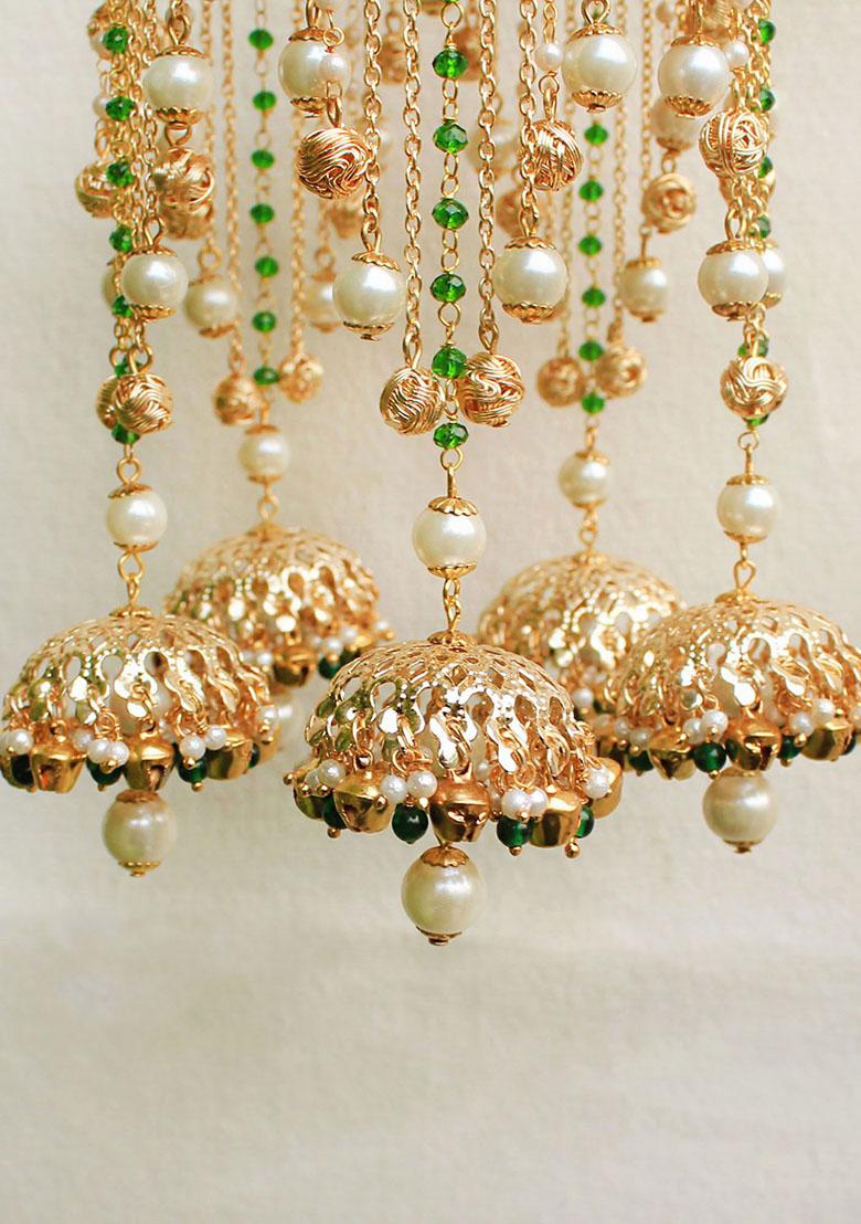 Gold Mini Green Symmetry Kaleere