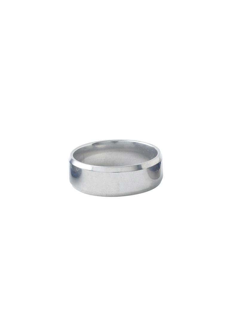 Black Stainlessteel Finger Ring For Men