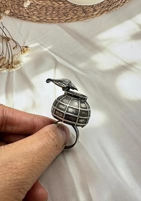 Black Silver Plating Rings