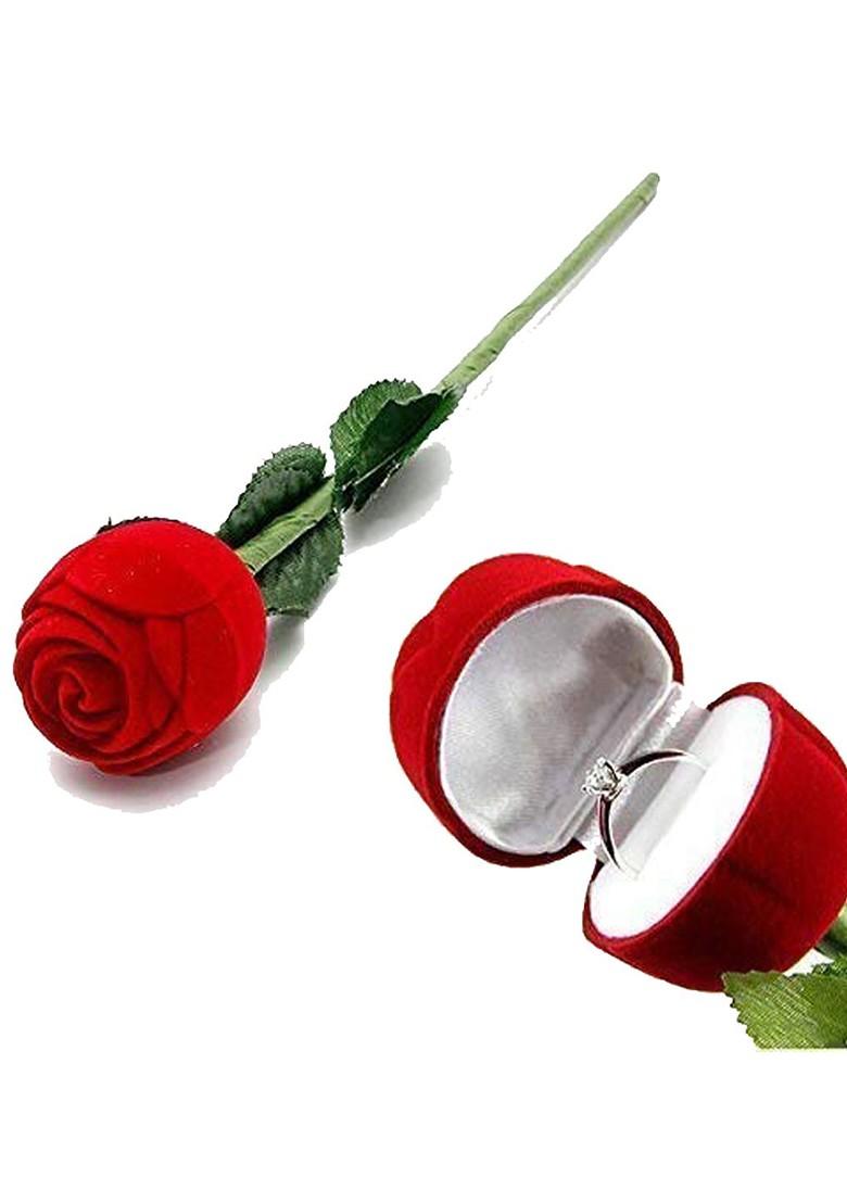 Silver Stone Studded  Silver Plated  Ring