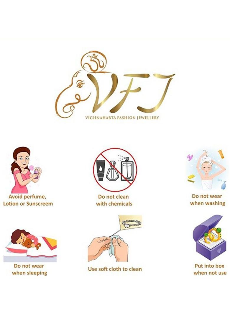 Gold Mens  Initial A Alphabet Thread Rakhi