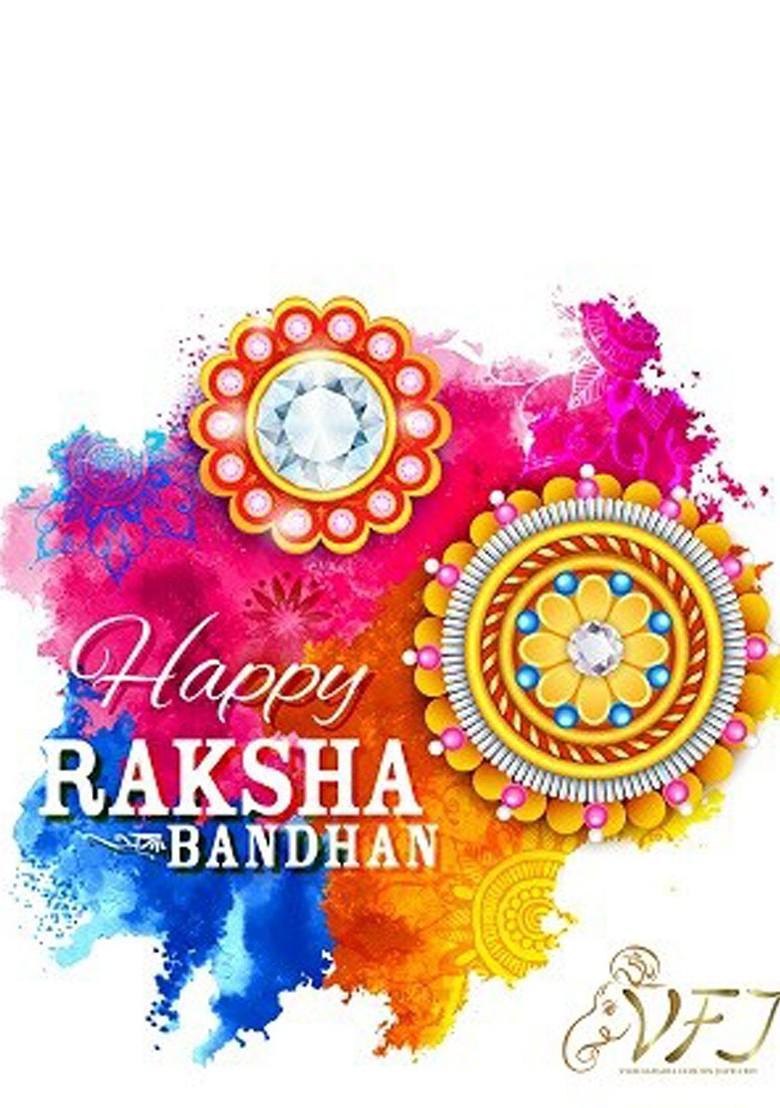 Gold Mens  Rhodium Plated Lord Ganesha Charm Tie Up Rakhi