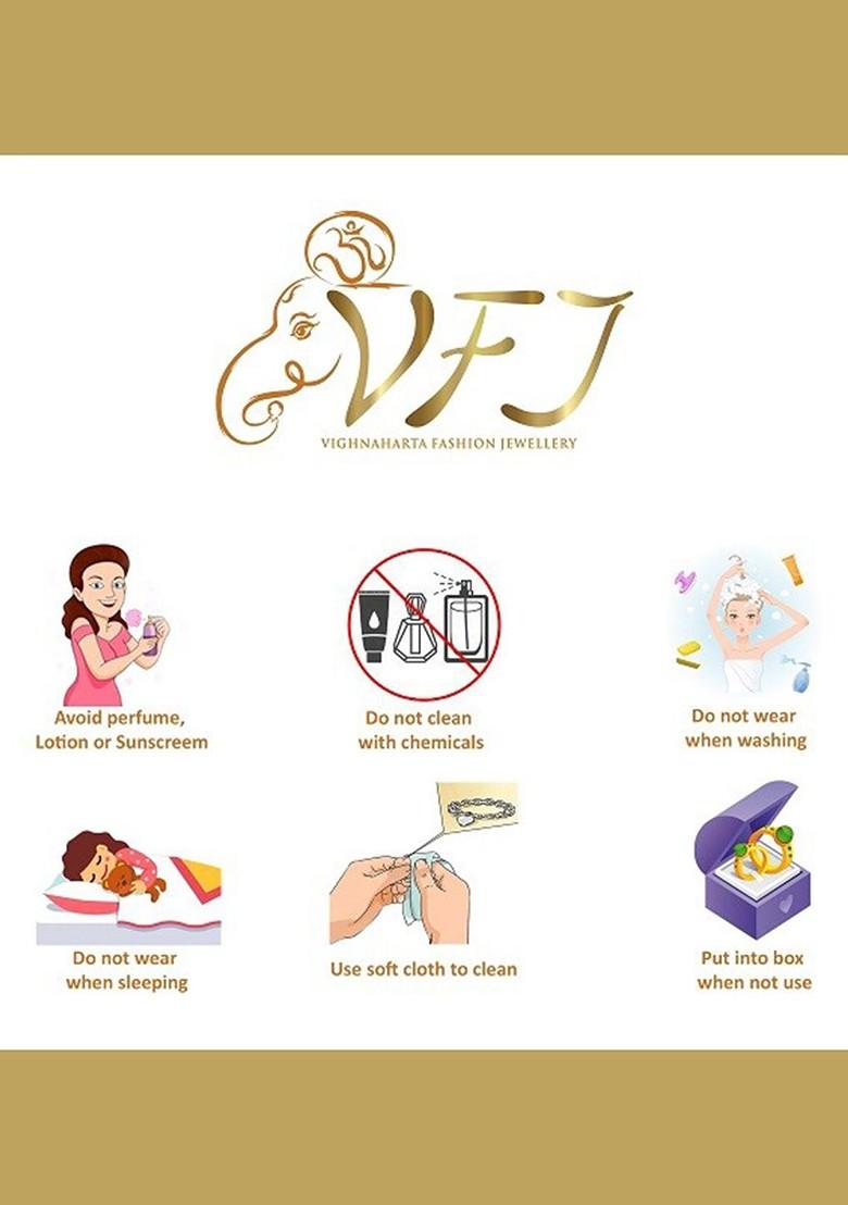 Gold And Rhodium Plated Lord Sai Baba Charm Rakhi For Women