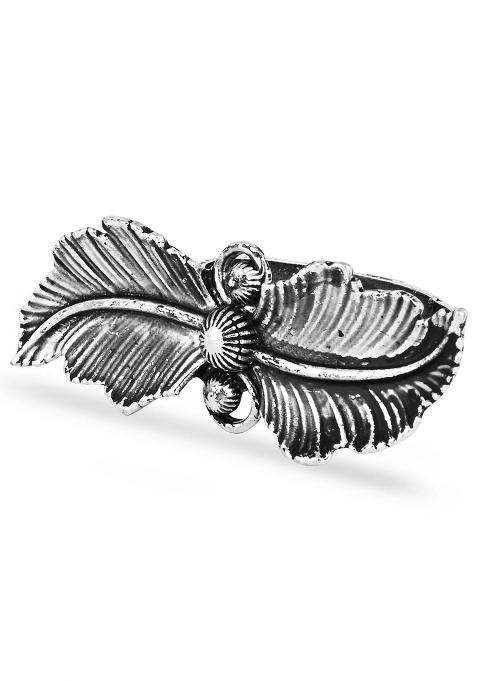 Oxidised Platinum Plating Zinc Alloy Rings