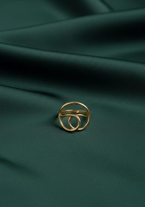 Golden Stainless Ring