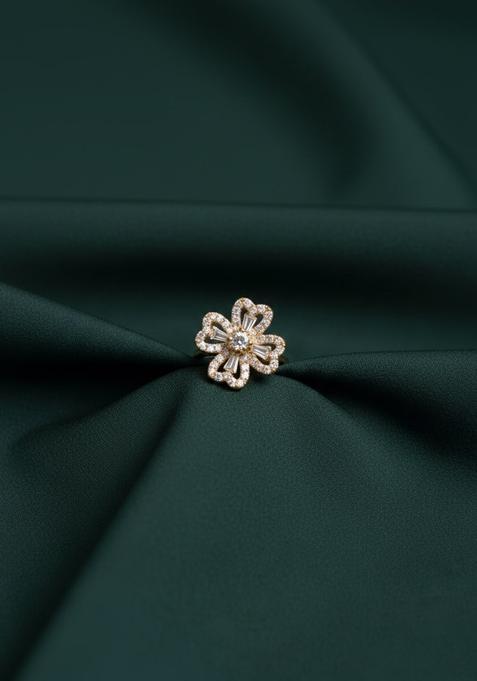 Golden Stainless Ring