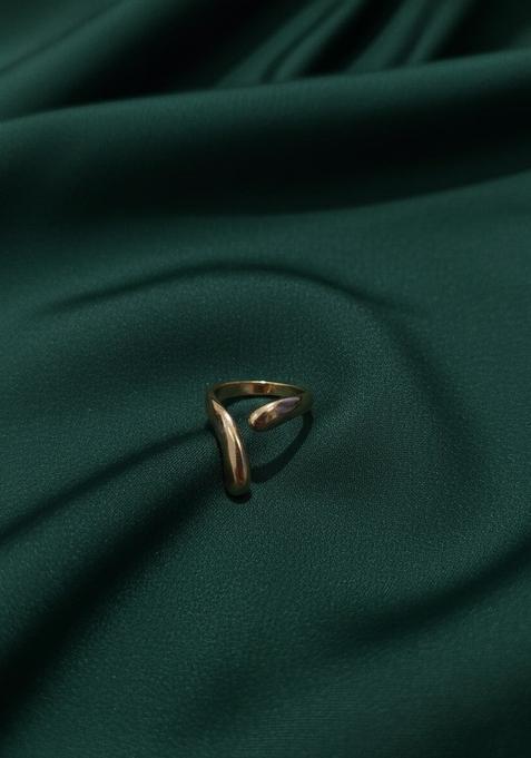 Golden Stainless Ring