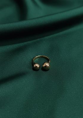 Golden Stainless Ring