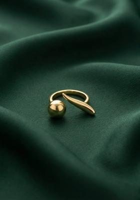 Golden Stainless Ring