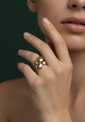 Golden Stainless Ring