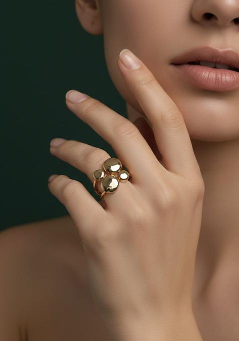 Golden Stainless Ring