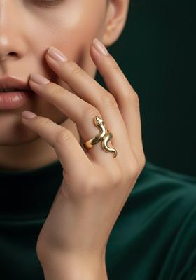 Golden Stainless Ring