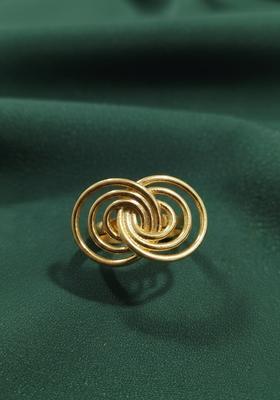 Golden Stainless Ring