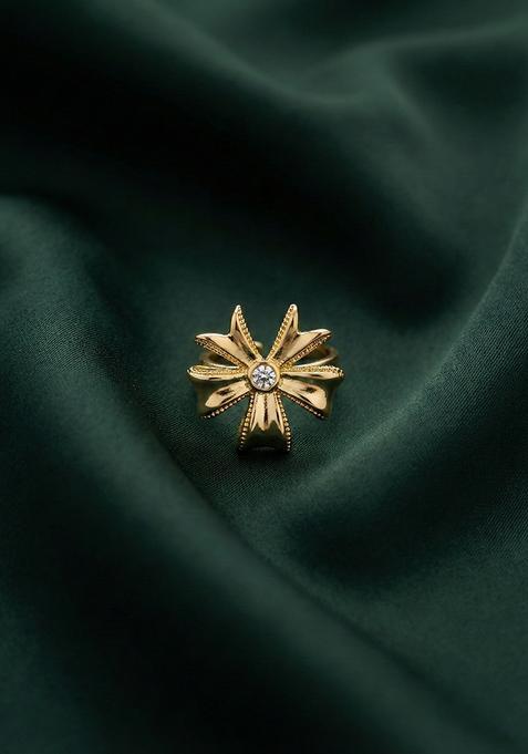 Golden Stainless Ring