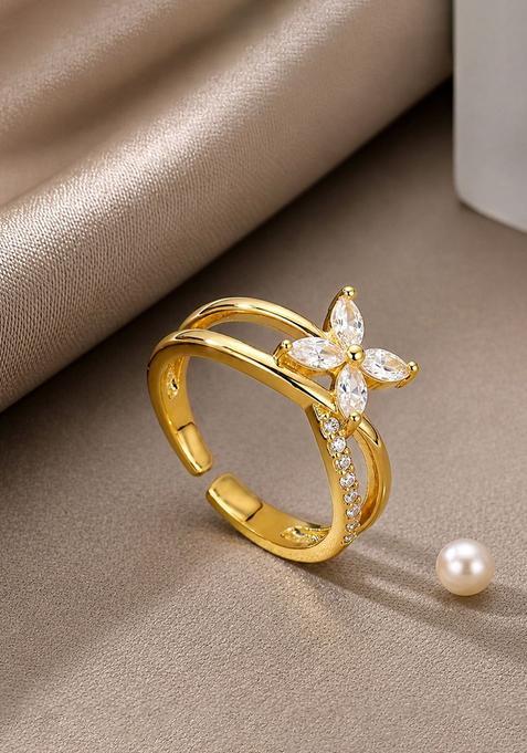 Golden Alloy Ring