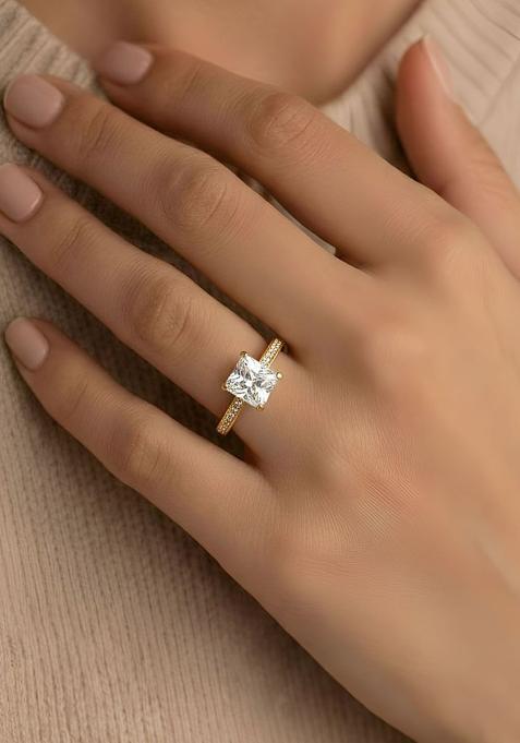 Golden Alloy Ring