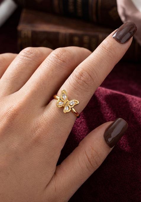 Golden Alloy Ring