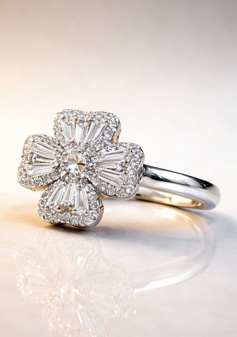 Silver Alloy Ring - Indya