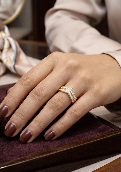 Golden Alloy Ring