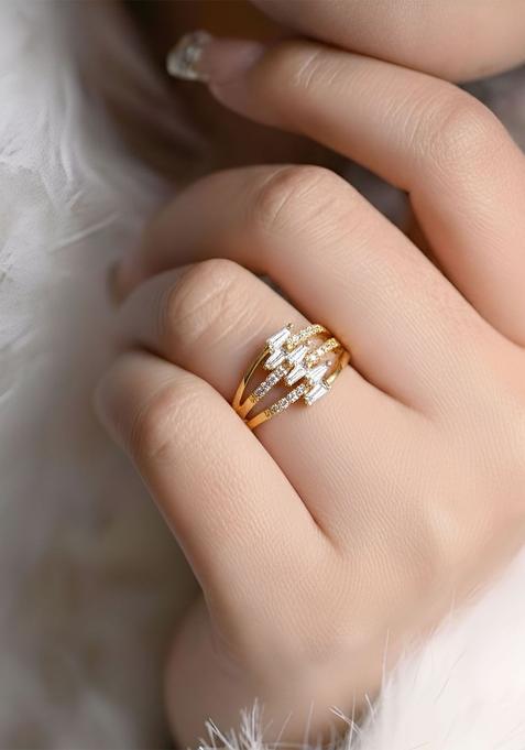 Golden Alloy Ring